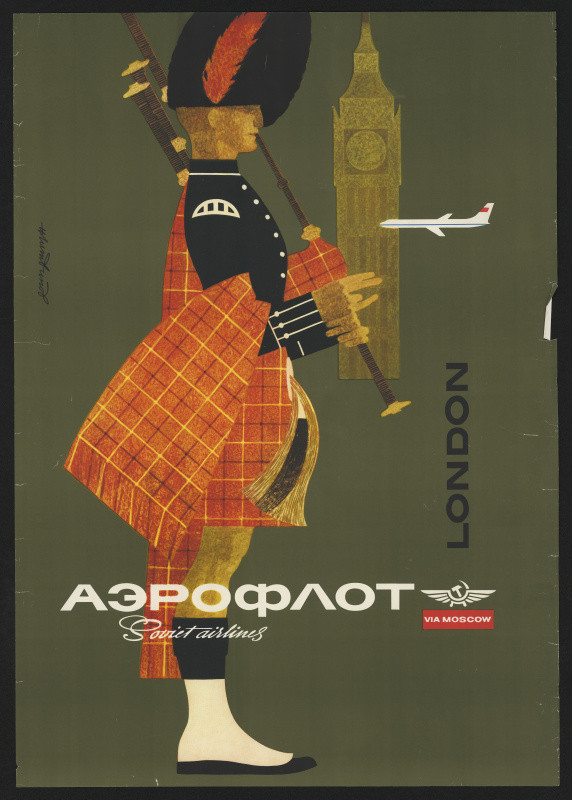 neznámý - AEROFLOT Soviet Airlines London