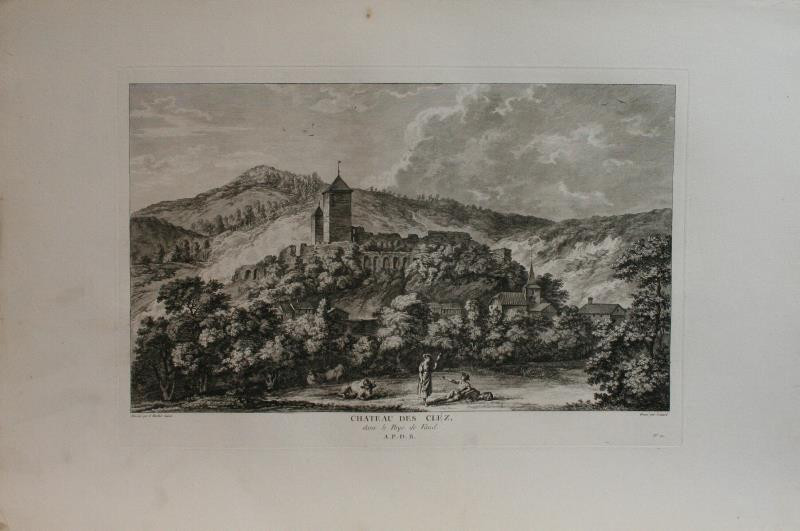 Jean-Baptiste Lienard - Château des Cléz, dans le Pays de Vaud