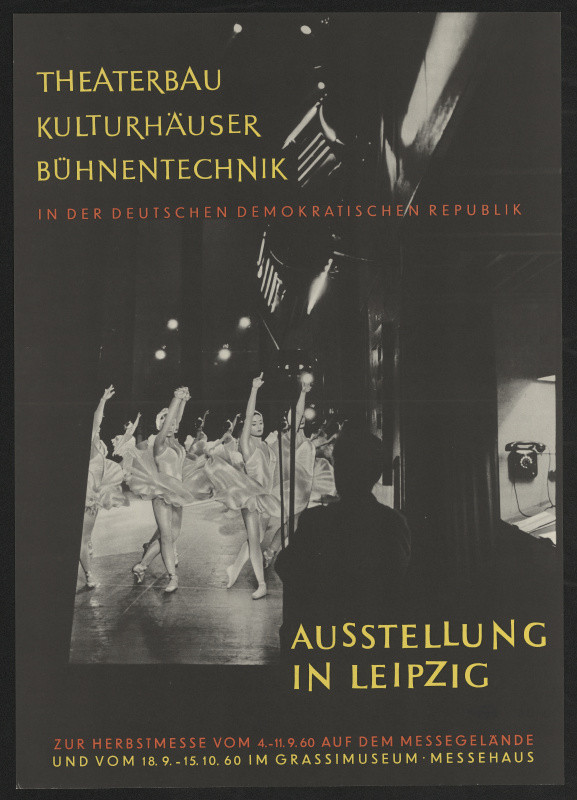 neznámý - Theaterbau - Kulturhäuser - Bühnentechnik