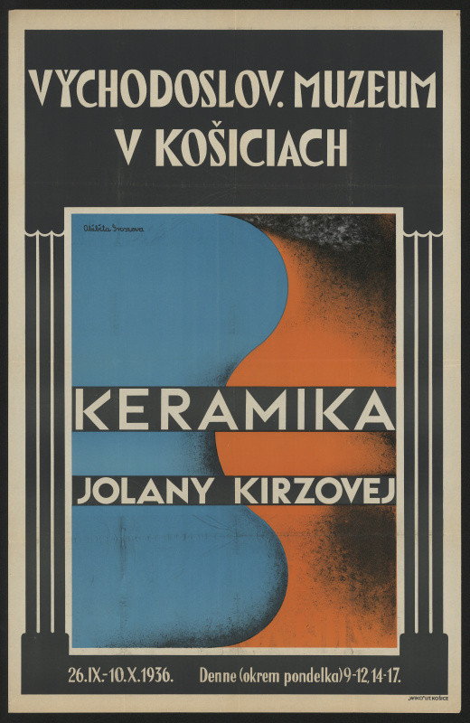 Alžbeta Groszová - Keramika Jolany Kirzovej. Východoslovenské múzeum v Košiciach 1936
