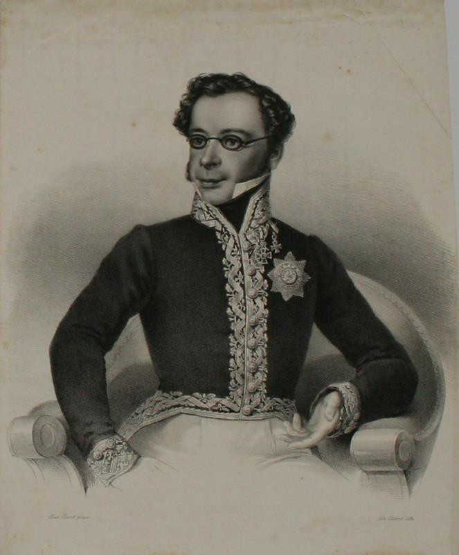 Johann Batist Clarot - Podobizna muže