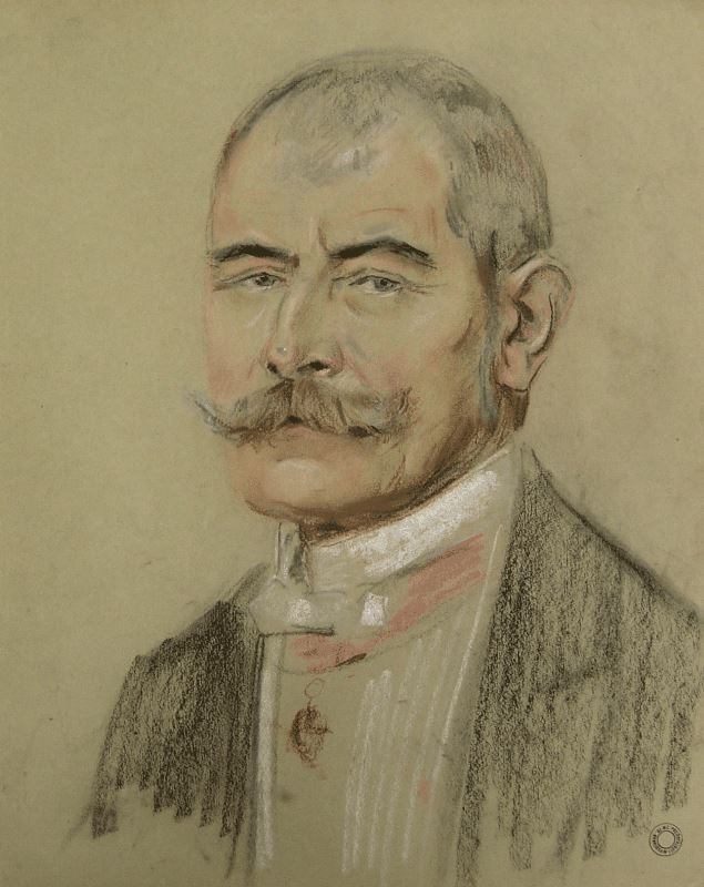 František Ondrúšek - Náčrt k podobizně místodržitele hraběte Serényiho