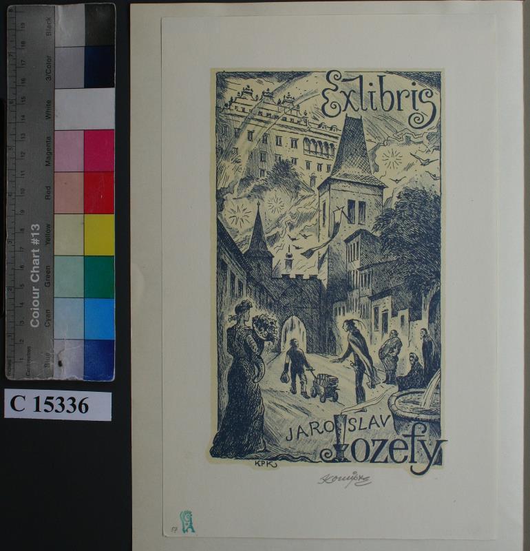 Jan Konůpek - Ex libris Jaroslav Josefy