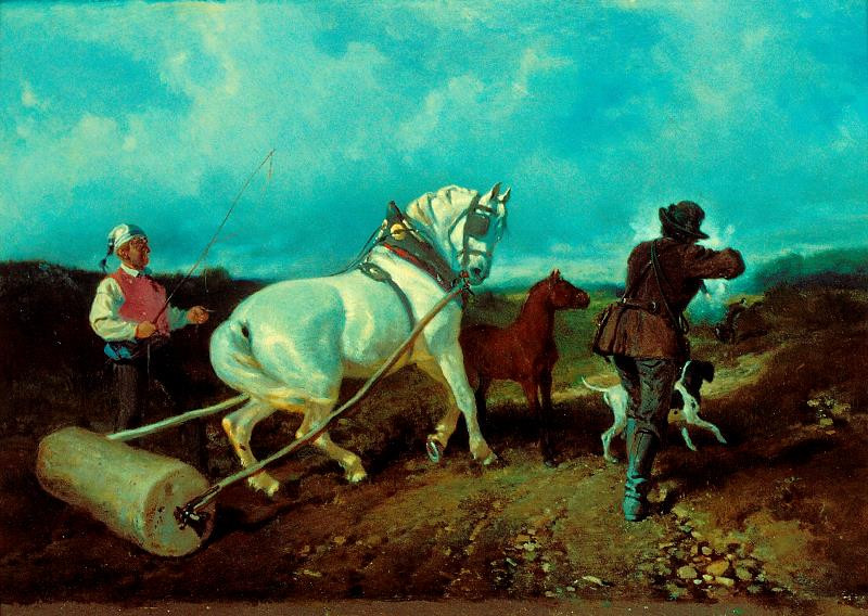 Anton Joseph Strassgschwandtner - Splašený kůň