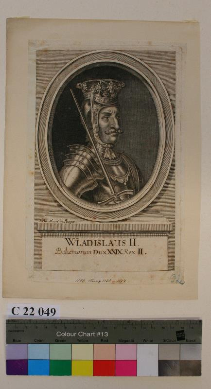 Antonín Birckhart - Wladislaus  II.  Bohemorum  Dux  XXIX.
