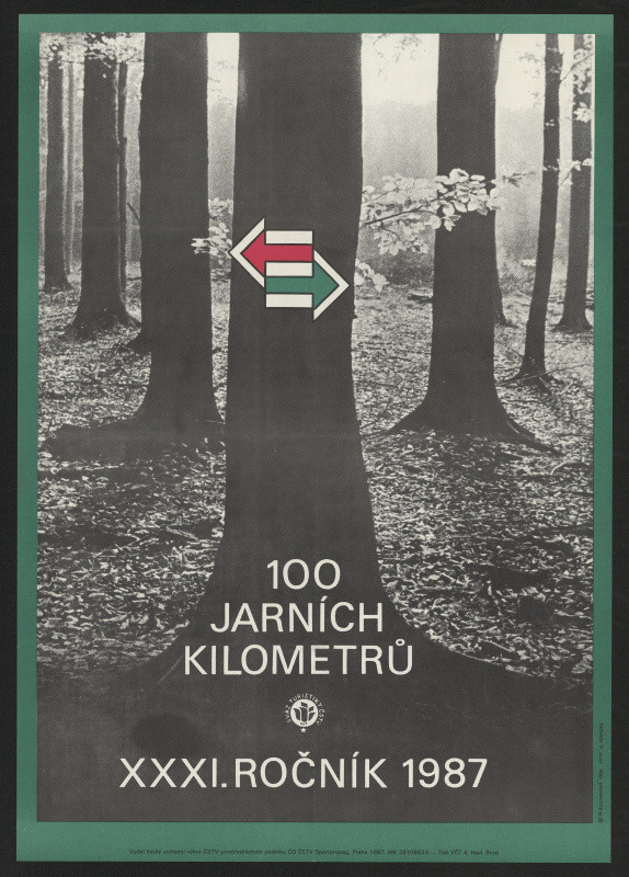 Michala Rocmanová - 100 jarních kilometrů. XXXI. ročník 1987