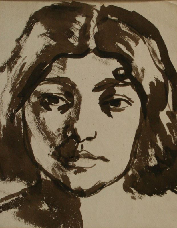 František Kaláb - Portrét ženy