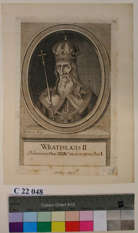 Antonín Birckhart - Wladislaus  II.  Bohemorum  Dux  XXIV.