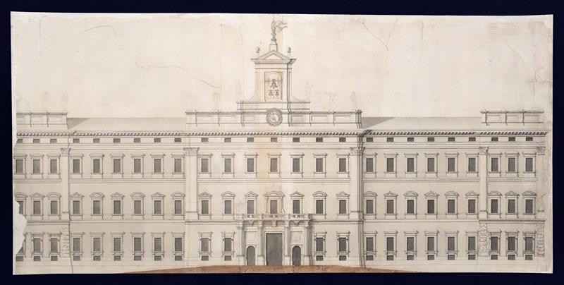 Franz Anton Grimm - Palazzo di Montecitorio