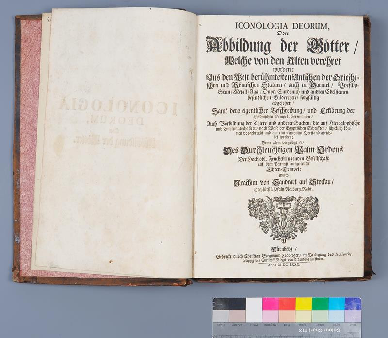 Joachim Sandrart, Christian Sigismund Froberger - Iconologia deorum oder Abbildung der Götter