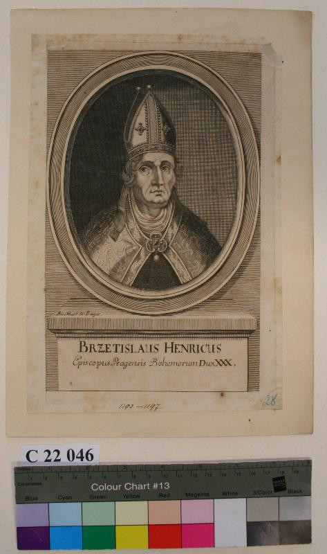 Antonín Birckhart - Brzetislaus  Henricus  Episcopus