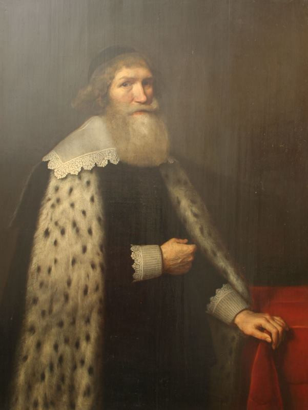 Michiel Janszoon van Mierevelt - Portrét muže v kožešinovém plášti