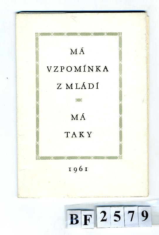 Jaroslav Vodrážka, Alois Chvála - Neznámé arcidílo. První máj roku 1890