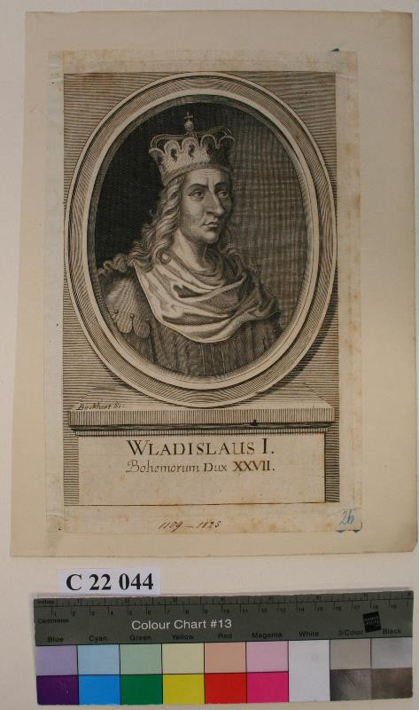 Antonín Birckhart - Wladislaus  I.  Bohemorum  Dux  XXVII.