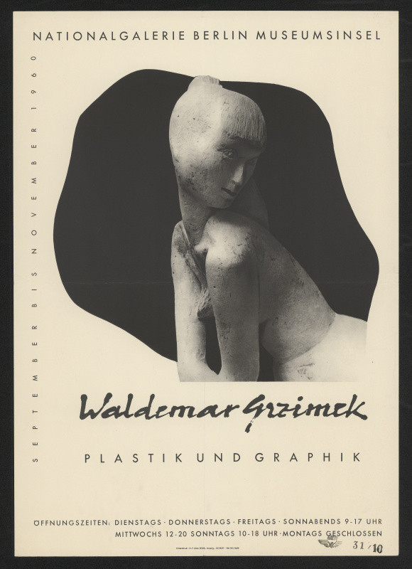 neznámý - Waldemar Grzimek, Plastik und Graphik