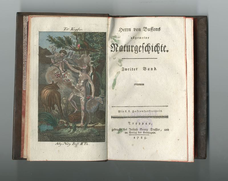 Georg Louis Leclerc de Buffon, Joseph Georg Traßler - Allgemeine Naturgeschichte. Zweiter Band