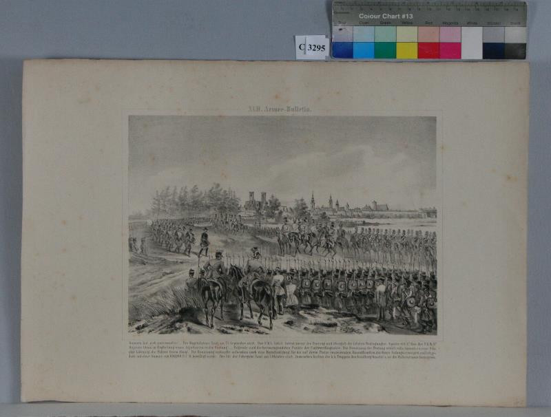 Vincenz Katzler - XLII. Armee - Bulletin - 1849