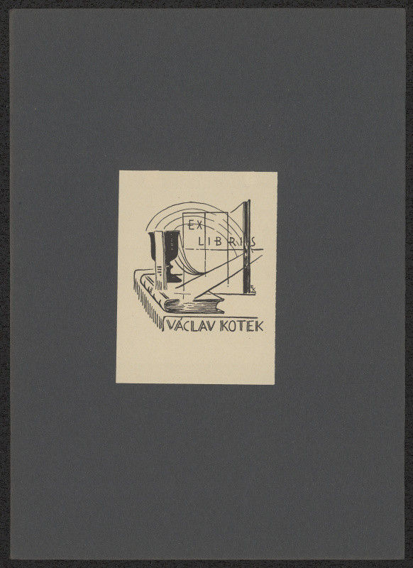 Eduard Krejčí - Ex libris Václav Kotek