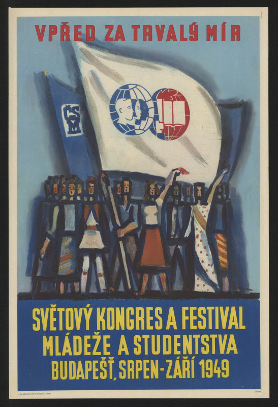 J. Procházka - Světový kongres a festival mládeže a studentstva Budapesť, srpen-září 1949