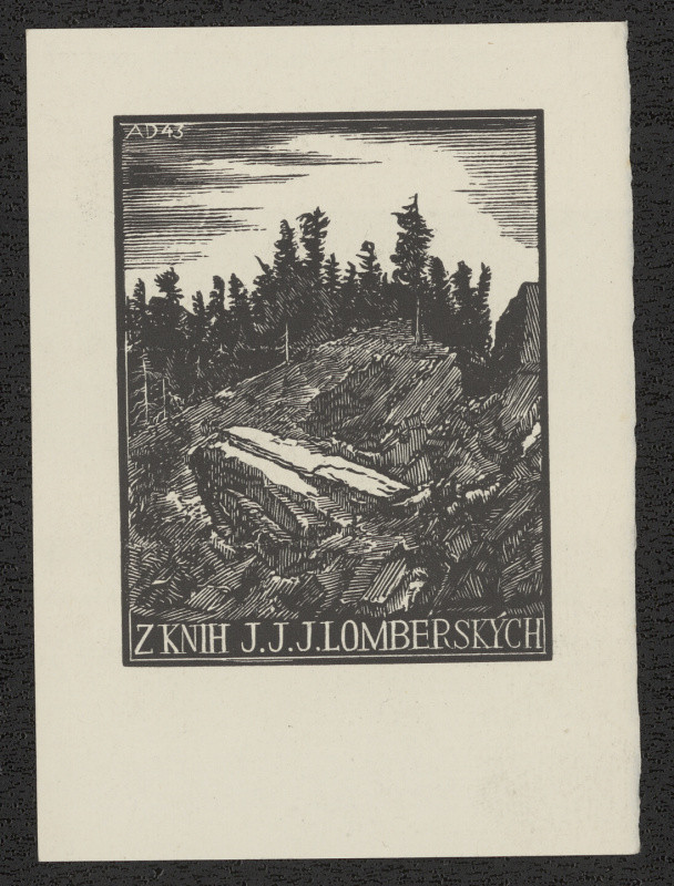 Antonín Doležal - Z knih J.J.J. Lomberských