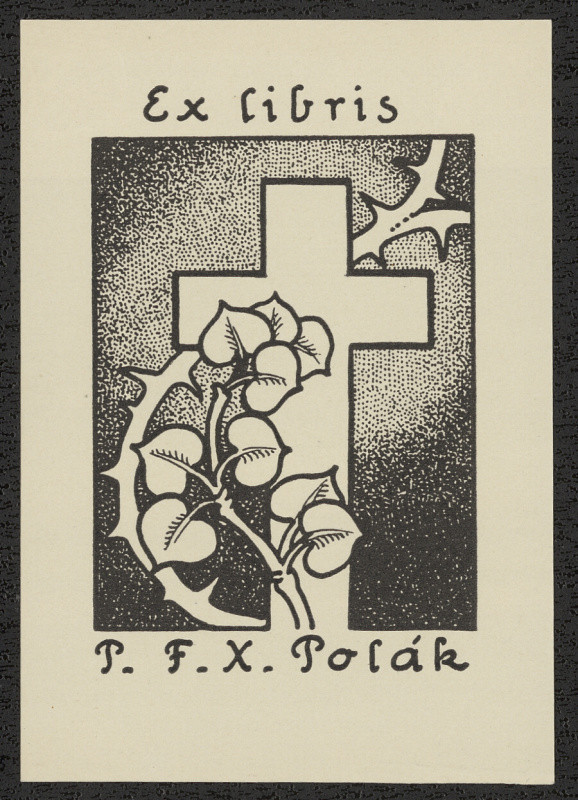 Antonín Kameník - Ex Libris P.F.X. Polák