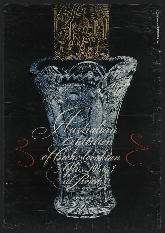 neznámý - Australian exhibition of Czechoslovakian Glass 1956 - 1957