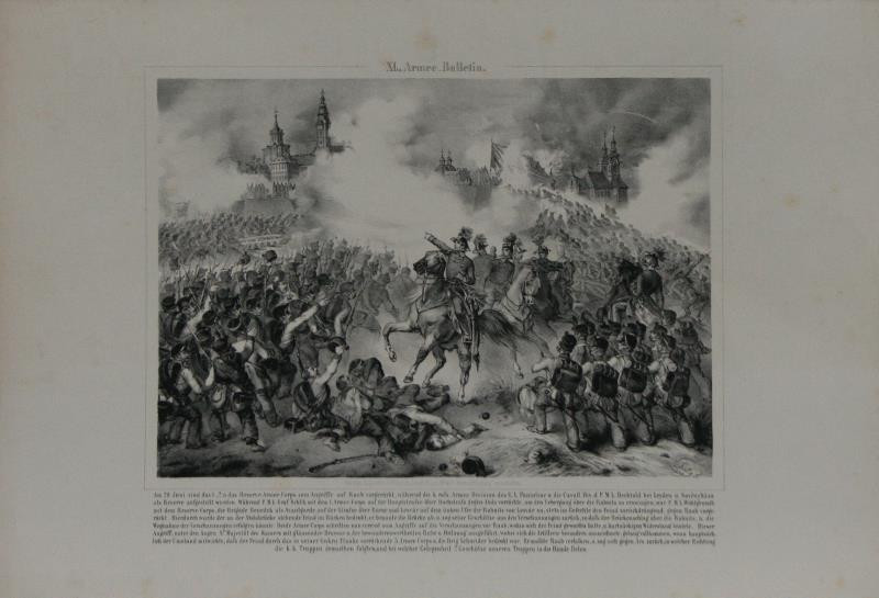 Vincenz Katzler - XL. Armee - Bulletin - 1849