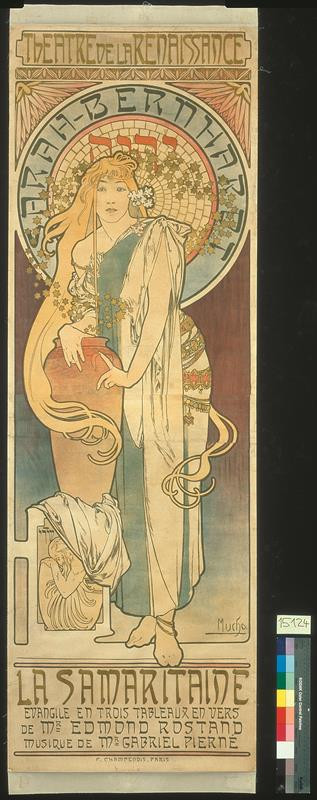 Alfons Mucha - La Samaritaine. Sarah Bernhardt