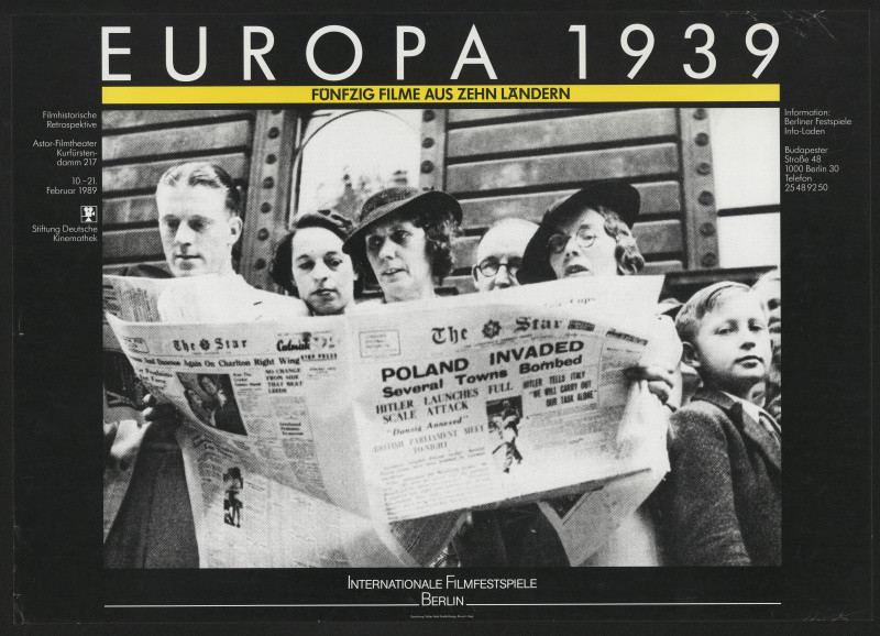Reinhart Braun - Evropa  1939
