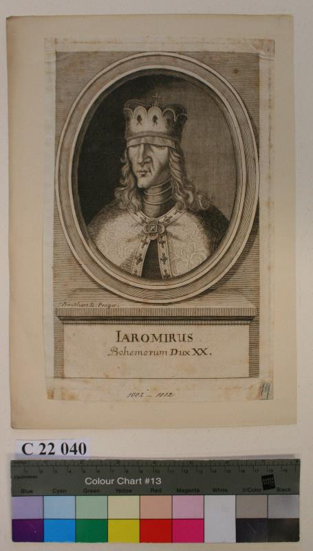 Antonín Birckhart - Jaromorus  Bohemorum  Dux  XX.