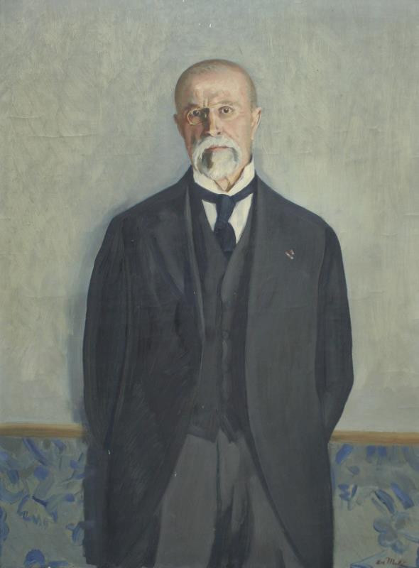 Eduard Milén - Podobizna prezidenta T.G.Masaryka