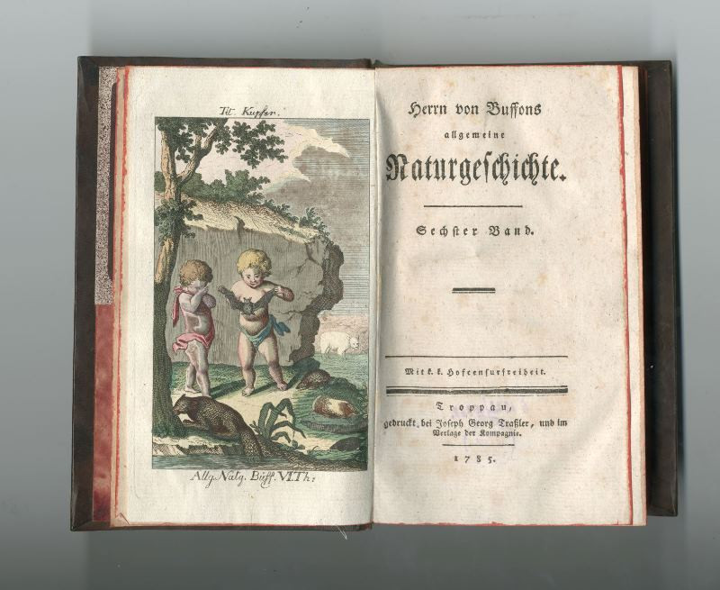 Georg Louis Leclerc de Buffon, Joseph Georg Traßler - Allgemeine Naturgeschichte. Sechster Band