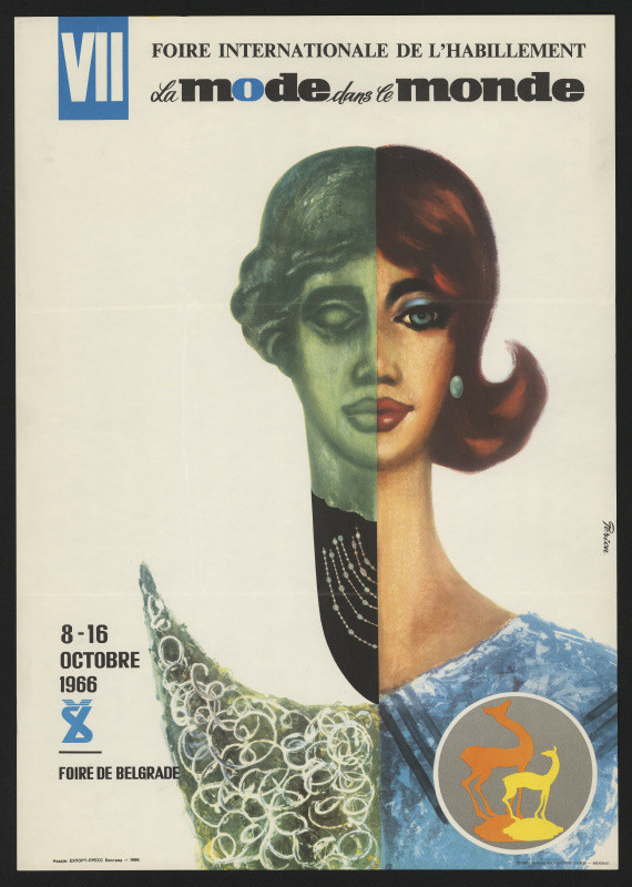 Perica - VII Foire Internationale de L´habillement la mode dans le monde 1966