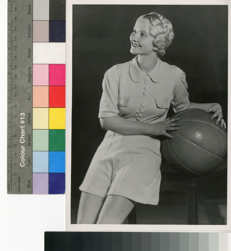 Franz Fiedler - Reklamní foto na dámský sportovní oděv