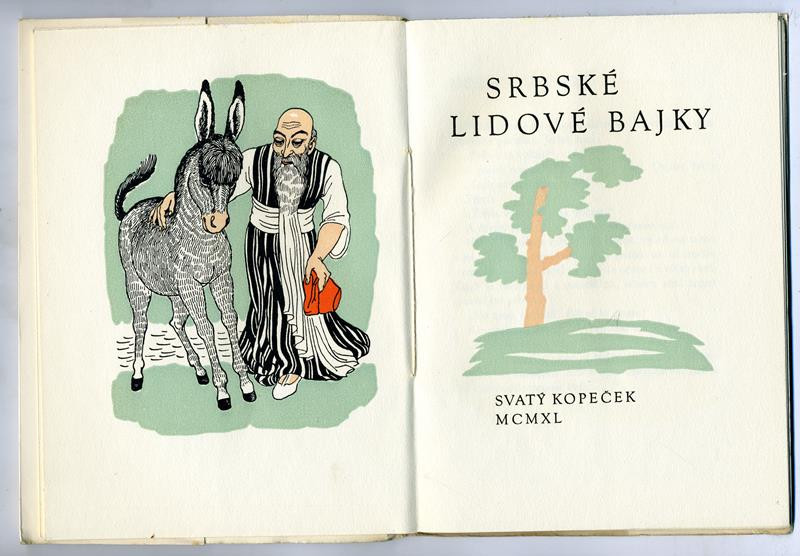 Hlasy (edice), Milada Marešová, Otto F. Babler, Oldřich Menhart, neurčený autor - Srbské lidové bajky