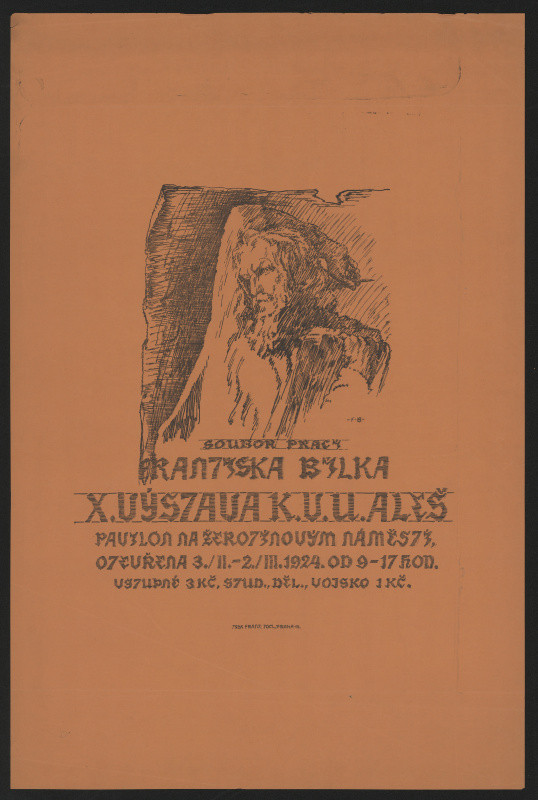 František Bílek - X. výstava K.V.U. Aleš Brno