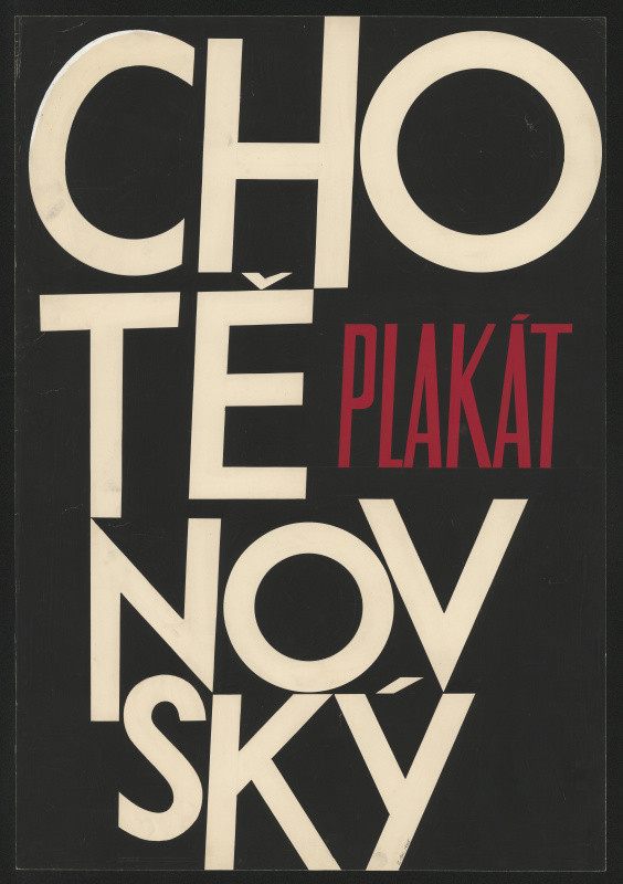 Zdeněk Chotěnovský - Chotěnovský - plakát
