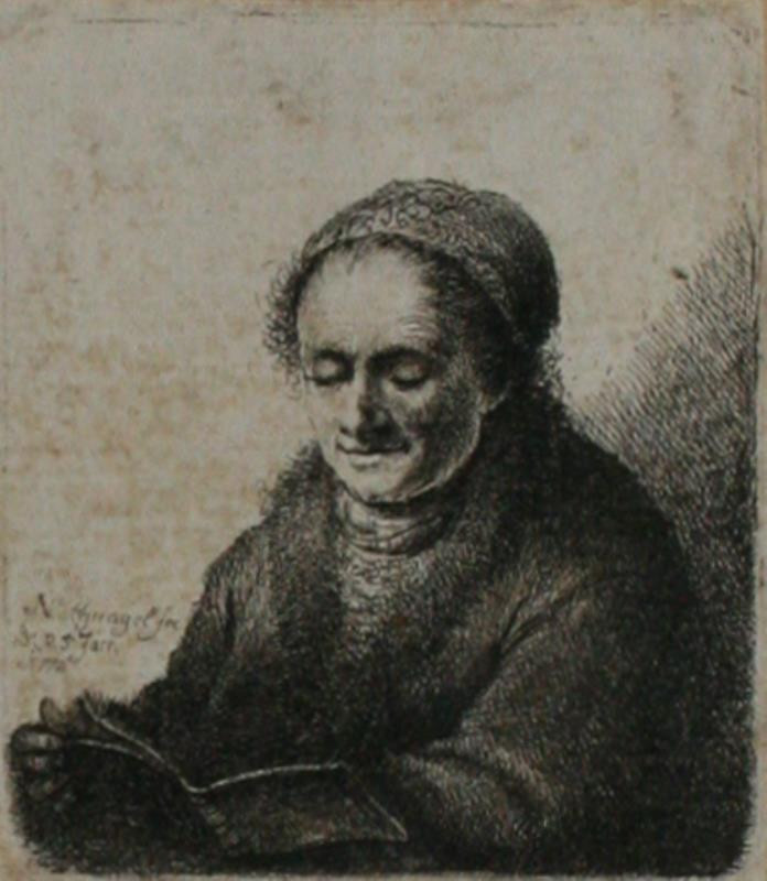 Johann Andreas Benjamin Nothnagel - Čtoucí žena