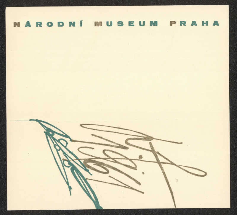 neznámý - Novoročenka 1961 - Národní muzeum Praha