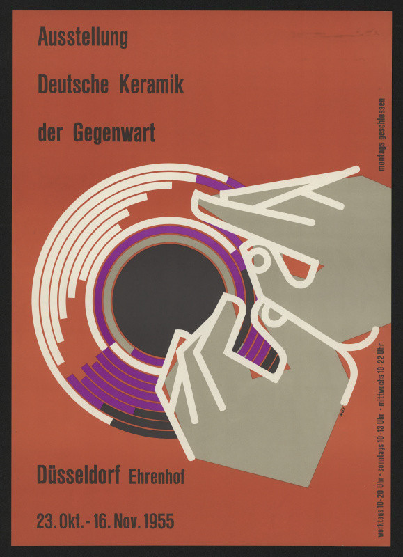 Wolf P. Zimmermann - Ausstellung Deutsche Keramik der Gegenwart