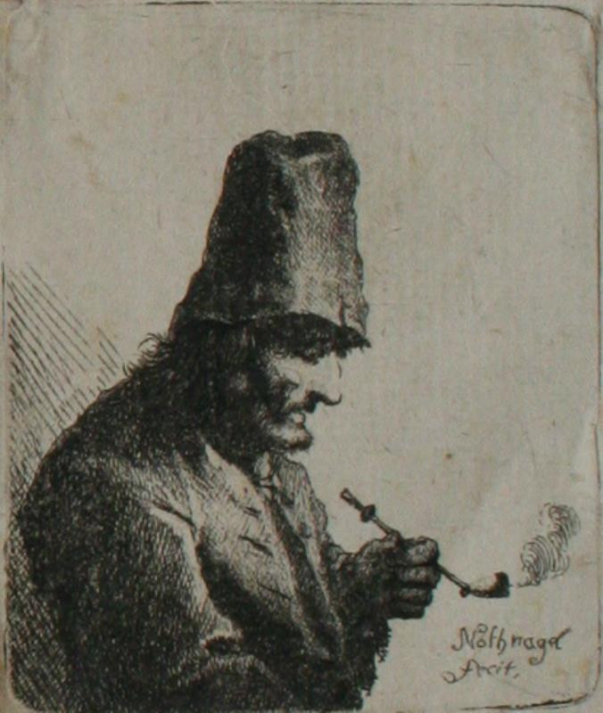 Johann Andreas Benjamin Nothnagel - Muž s dýmkou