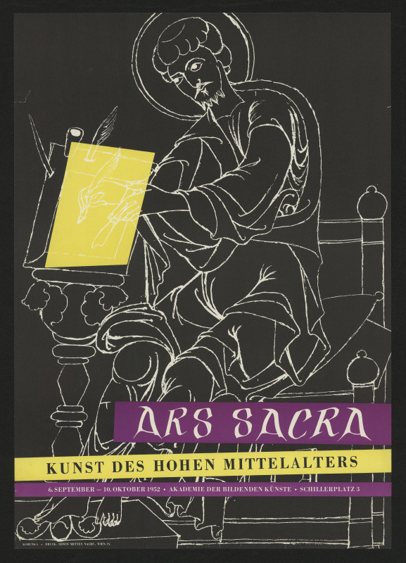 Korunka - Ars sacra, Kunst des ..ben Mittelaters, Akademie der bildenden Künste
