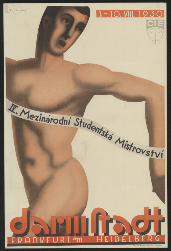 Otto Schneider - IV. Mezinárodní studentská mistroství Darmstadt 1930