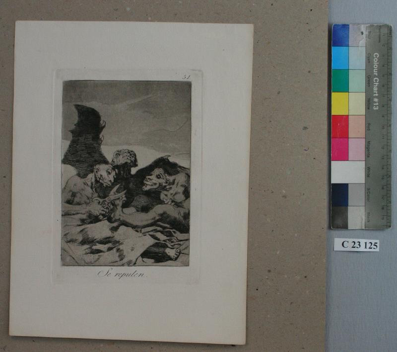 Francesco de Goya - Stříhají se - Se repulen
