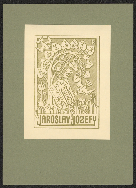 Josef (Jožka) Baruch - Exlibris Jaroslav Jozefy