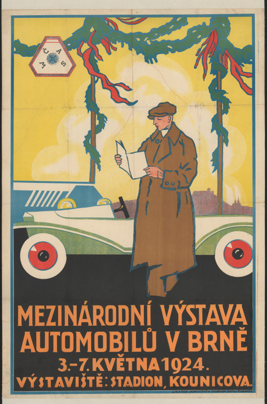 neznámý - Mezinárodní výstava automobilů v Brně  3.-7: května 1924