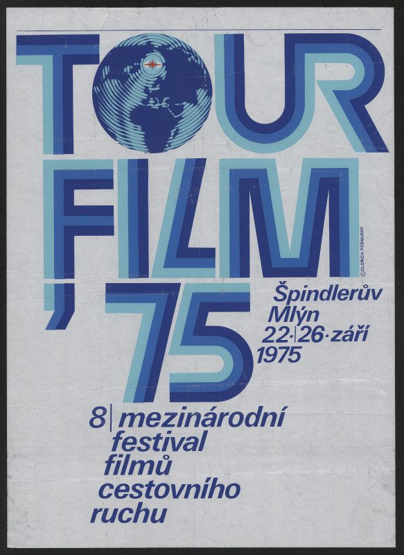 Oldřich Pošmurný - Tourfilm 1975 Špindlerův Mlýn. 8. mezinárodní festival propagačních filmů cestovního ruchu