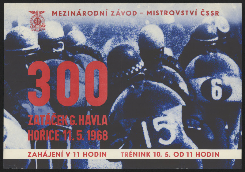 neznámý - 300 zatáček G. Havla, Hořice 11.5.1968. Mezinár. závod - mistroství ČSSR