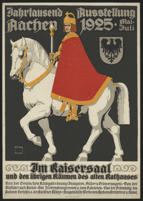 A. Fries - Jahrtausend Ausstellung Aachen 1925