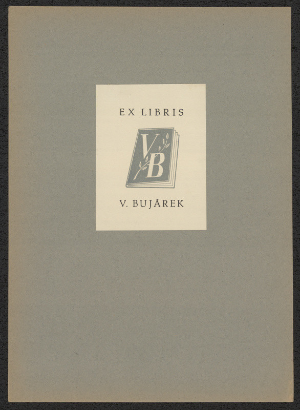 Jan Beránek - Ex libris V. Bujárek
